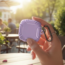 Caseonn Samsung Galaxy Buds Fe - Buds Core Kılıf Darbe Emici Silikon Lila