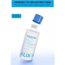 Alix Avien Arındırıcı Tonik 200 ml AHA & BHA İçerikli Normal Ciltler İçin Gözenek Sıkılaştırıcı Etki