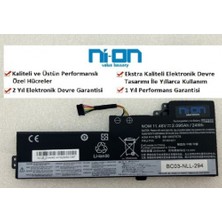 Nion Lenovo Uyumlu Thinkpad T470 Iç Pil 20JM 20JE Notebook Batarya - Pil