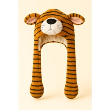 Çocuk Kaplanlı Işıklı Kulak Koruyucu