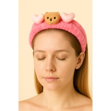 Katia & Bony Ayıcık Aksesuarlı Saç Bandı Pembe