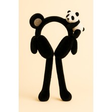 Panda Aksesuarlı Kulak Koruyucu Taç
