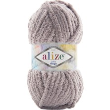 Alize Softy Mega (Kalın) El Örgü Ipi 268 Güvercin