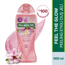 Palmolive Aroma Sensations Feel the Glow Peeling Etkili Banyo ve Duş Jeli 500 ml Doğal Bileşenler İçerir