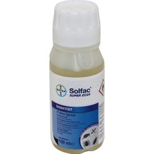 Bayer Super Ec-25 Solfac Intektisit S.sinek Pire Kene H.böcek Ilaç Sivi 100M - CBT4323-3705
