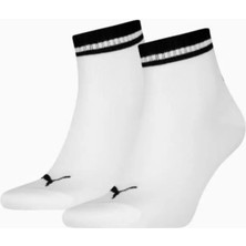 Puma Unisex Beyaz Puma Unısex Bwt Quarter 2p Beyaz Unisex Çorap