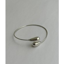 Damla Model Metalik Renk Bilezik