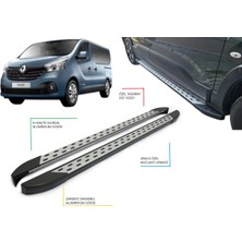 Tunax Renault Trafıc *kısa Şase* Noktalı Yan Basamak 2014 2015 2016 2017 2018 2019 2020 2021 2022 2023 2024 2025 2026