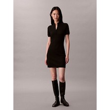 Calvin Klein Kadın Siyah Elbise