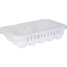 Fırsatkolik Hijyenik Yumurta Saklama Kabı 15 Bölmeli Kapaklı