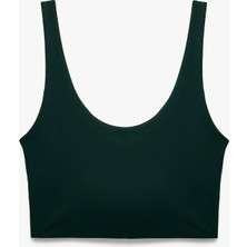 Koton Slim Fit Kolsuz U Yaka Sporcu Sütyeni