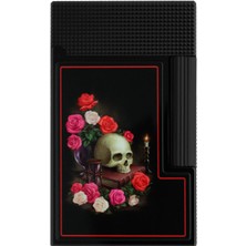 S.T. Dupont C16394 St Dupont Ligne 2 Memento Mori Siyah Çakmak