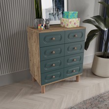 T&B DOVA 4 ÇEKMECELİ ŞİFONYER - MDF KAPAK