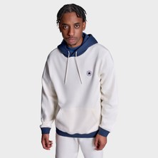 Converse Standard Fit Core Chuck Patch Erkek Krem Sweatshirt.qtp