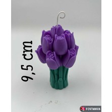 Dolce Narin Lale Doğal Mum