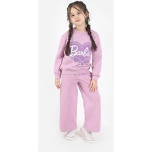 Kız Çocuk Kalın Şardonlu Eşofman Takım