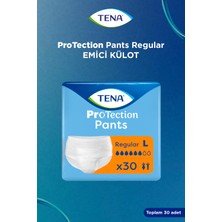 Tena Protection Pants Regular Emici Külot 6 Damla L 30'lu 1 Paket (30 Adet)