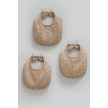 Caramell %100 Pamuk Very Cool 3'lü Mama Önlüğü CRML.ONE1874