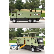 Scowetto 95620 Sesli ve Işıklı Çek Bırak Motorlu Oyuncak Model Karavan