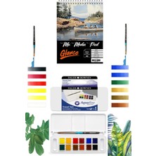 A5 200 gr Spr Mix Media Pad 20 Yp St. Aquafine Sulu Boya Seti 12'li Set