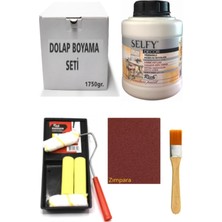 Rich Selfy Decor Kendinden Vernikli Boya 1250CC Antik Beyaz Genel Amaçlı Boyama Set
