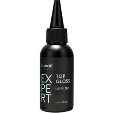 Fontenay Runail Top Gloss Non Sticky – Uv Filtreli Parlak Top Coat, 50 ml (Runail Expert No: 118)