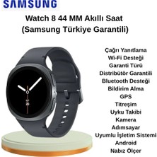 Samsung Galaxy Watch8 Akıllı Saat (Bluetooth, 44 Mm) Grafit