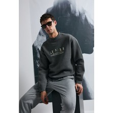 Lufian Oracle Erkek Sweatshirt Antrasit