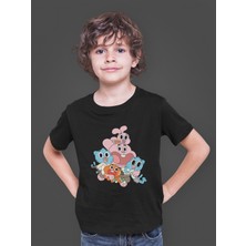 Bumeta Amazing World Of Gumball Baskılı Çocuk Tişört T-Shirt