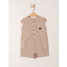 Kidaxi Ayıcık Nakışlı Bebe Barbatözü