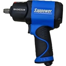 Sappower IW-3C11 1/2 Havalı Somun Sıkma ve Sökme Tabancası 1491 Nm