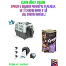 Xemu Mps Skudo 6 Taşıma Kafesi Ve Tekerlek Seti Crocus Yaş Mama Hediye