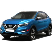 Nissan Qashqai Sis Far Çerçevesi 2 Prç Paslanmaz Çelik 2017 -2021 Arası