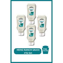 Heinz Heınz Ranch Sauce 225G 4'lü Set