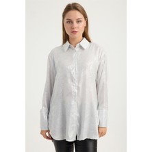 Home Store Simli Yaldızlı Gömlek