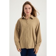 Home Store Fitilli Kadife Gömlek