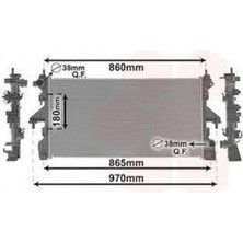 Kale Mtxdpn Radyatör Citroen Jumper-Peugeot Boxer mt Al/mknk 24 mm