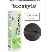 Biostyle Saç Boyası Soğuk Gri