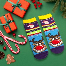 Diva Viva - Yılbaşı Çocuk Kaydırmazlı Çorap | Hediye Paketli