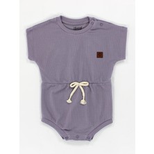 Kidaxi Bağcıklı Armalı Çıtçıtlı Body