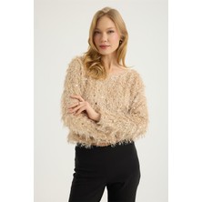 Home Store Simli Sakallı Bluz