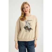 Home Store Taşlı Sweat