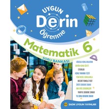 6. Sınıf  Matematik Soru Bankası Derin Öğrenme Serisi
