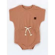 Kidaxi Bağcıklı Armalı Çıtçıtlı Body