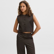 Jack & Jones Kadin Bisiklet Yaka Yelek - Ana