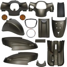 Motobisavm Kaporta Set [boyalı Aksam] [kahverengi] - Mondıal Turismo