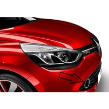 Renault Clio 4 Krom Sis Çerçevesi Paslanmaz Çelik 2 Prç 2012-2018 Arası