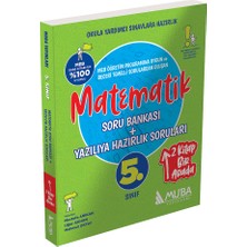 Muba Yayınları 0516 - 5. Sınıf Matematik Soru Bankası + Yazılıya Hazırlık Sorula