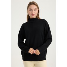 Home Store Yivli Dokuma Dik Yaka Triko