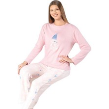 Royam Pijahome Kadın Kışlık Termal Uzun Kollu Pijama Takımı